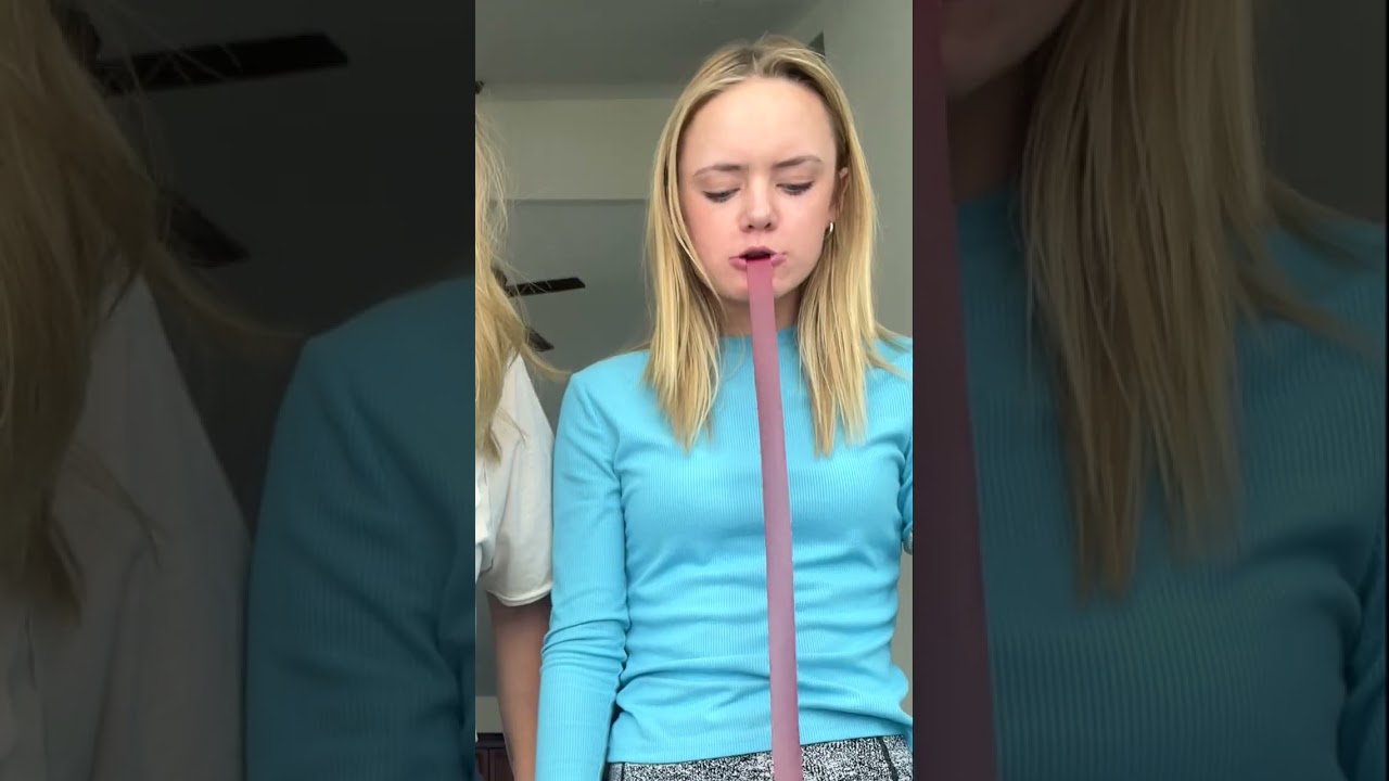 Fruit Roll Up Challenge! #shorts
