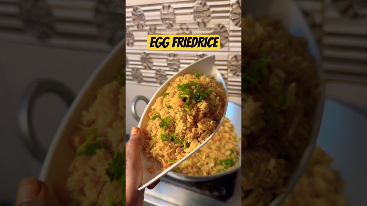 Egg fried rice #shorts #shortsindia #trending #egg #youtube #food #viral #viralshort #subscribe