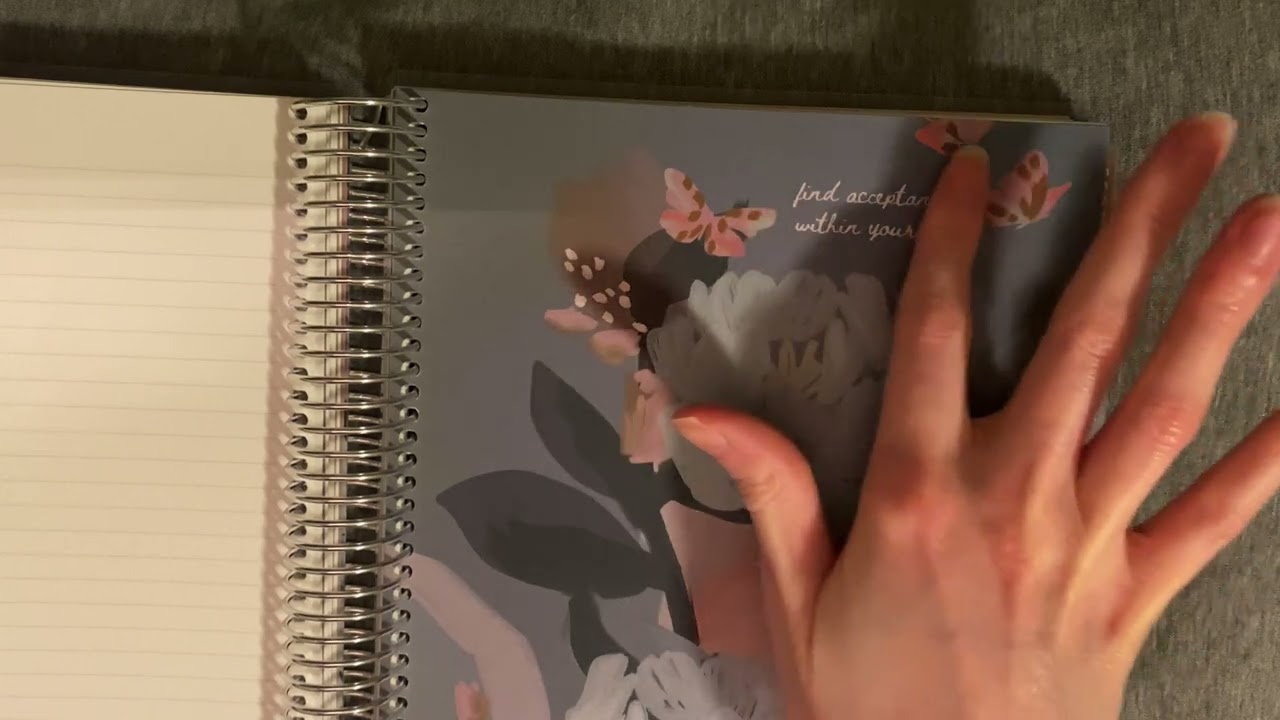 ASMR • Erin Condren 2025 Monthly Planner Flip Through | Whispered & Page Turning