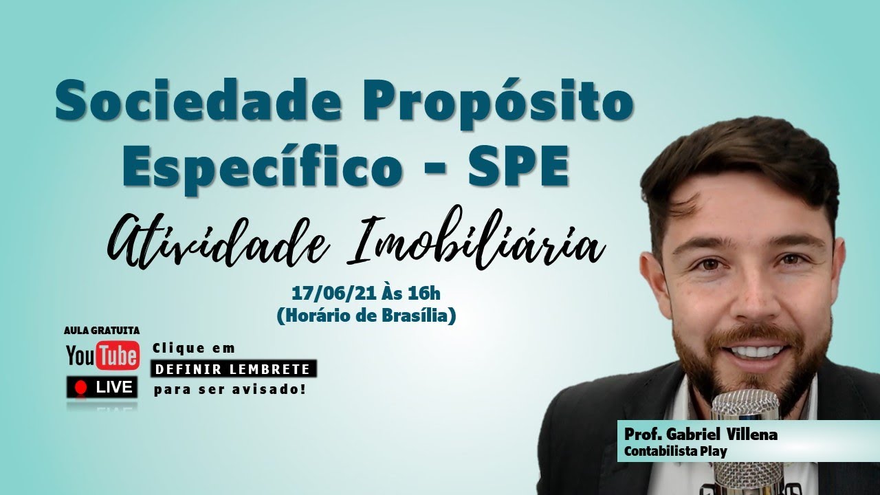 👷 SPE - SOCIEDADE DE PROPÓSITO ESPECÍFICO PARA ATIVIDADE IMOBILIÁRIA
