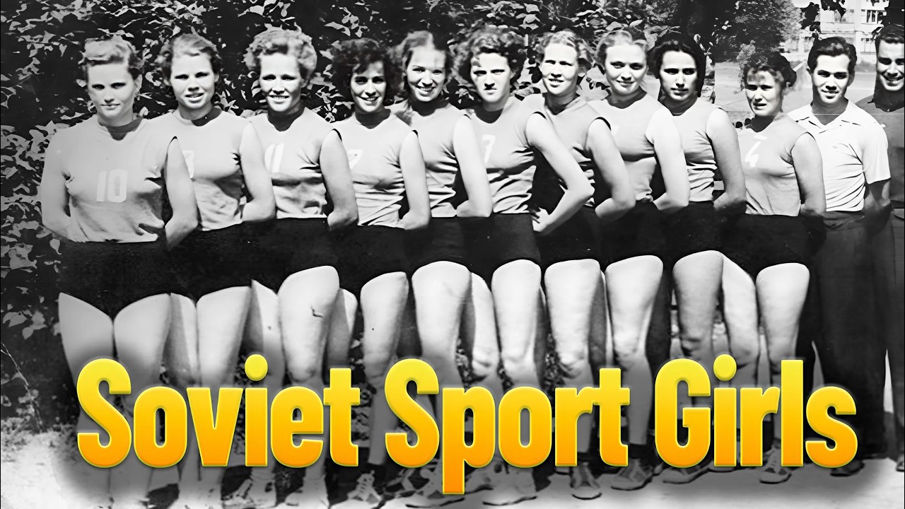 Strong Bodies, Strong Will | Vintage Photos of Soviet Sport Girls in the 1930s #sportgirls