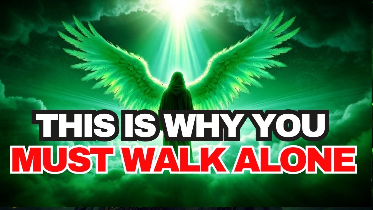 Chosen One, This Is Why You Must Walk Alone In Your Divine Path.