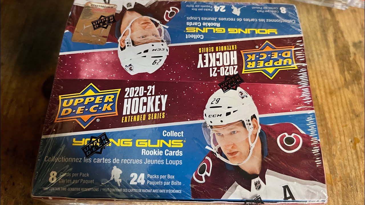 2020-21 Upper Deck hockey extended series retail opening