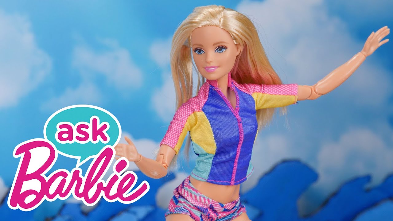 @Barbie | Ask Barbie About Surfing in Hawaii with Dolphins!
