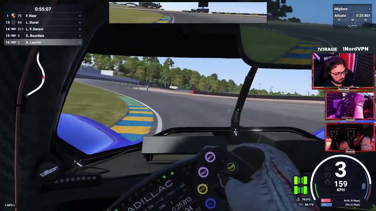 LE MANS ASMR con la CADILLAC - Onboard Lap [Le Mans Ultimate]