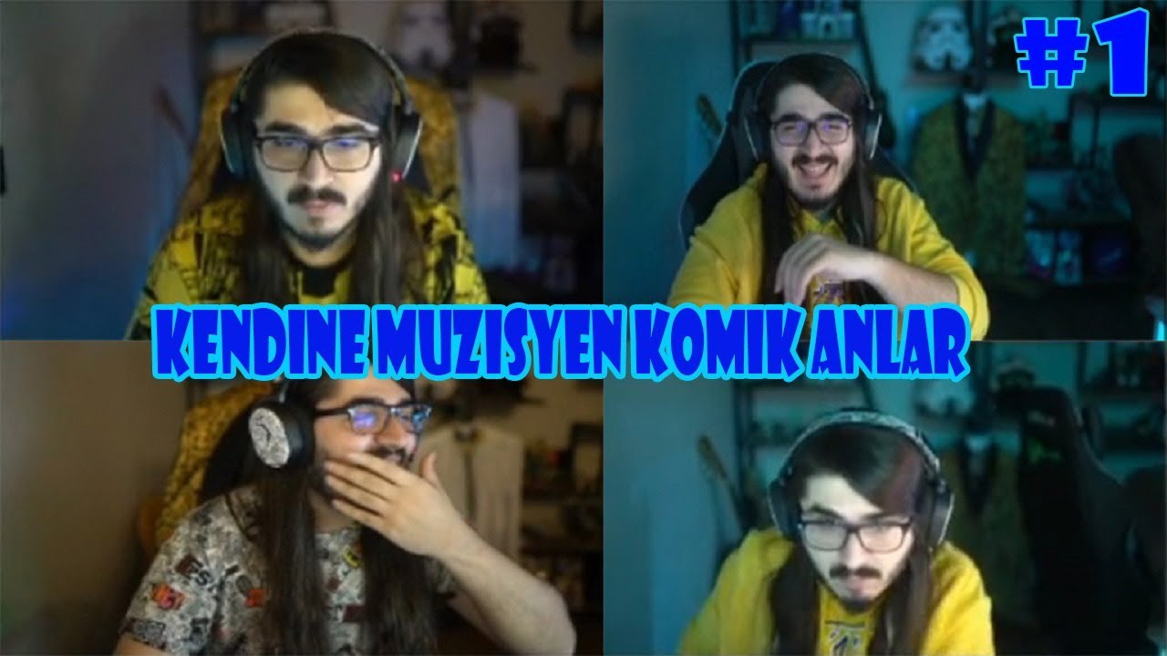 Kendine Müzisyen Komik Anlar #1 (Yayından Kesitler) (KendineBaba,Cyber,Eray,Jrokez)