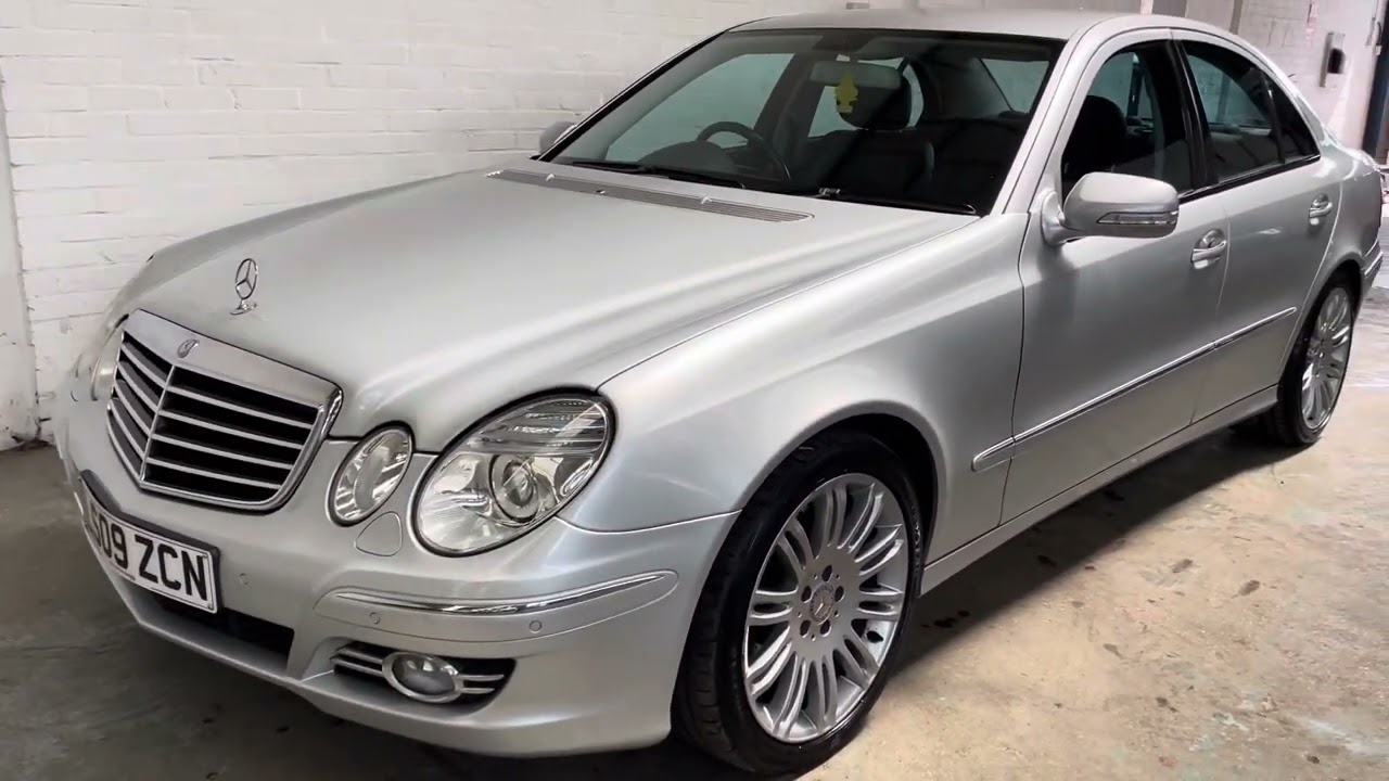 2009 Mercedes-Benz E Class 3.0 E280 CDI Sport G-Tronic 4dr Silver