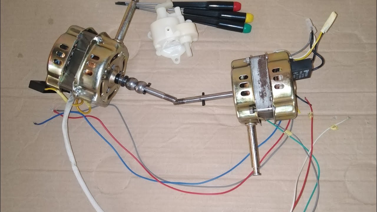 محرك المروحة ذو ٣سرعات (جزء 2) Moteur de ventilateur  à 3 vitesses
