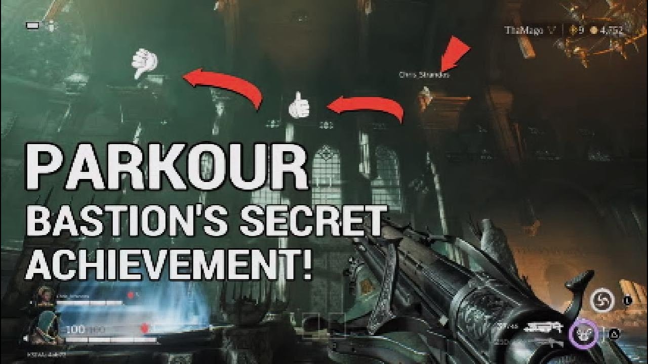 PAINKILLER BASTION'S SECRET PARKOUR TROPHY!