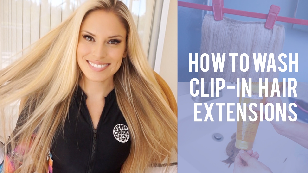 Hair Extensions Care Guide 😱Revive OLD Clip-in Extensions!