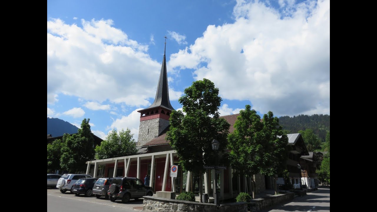 Gstaad BE, Kirche St. Josef, Vollgeläute