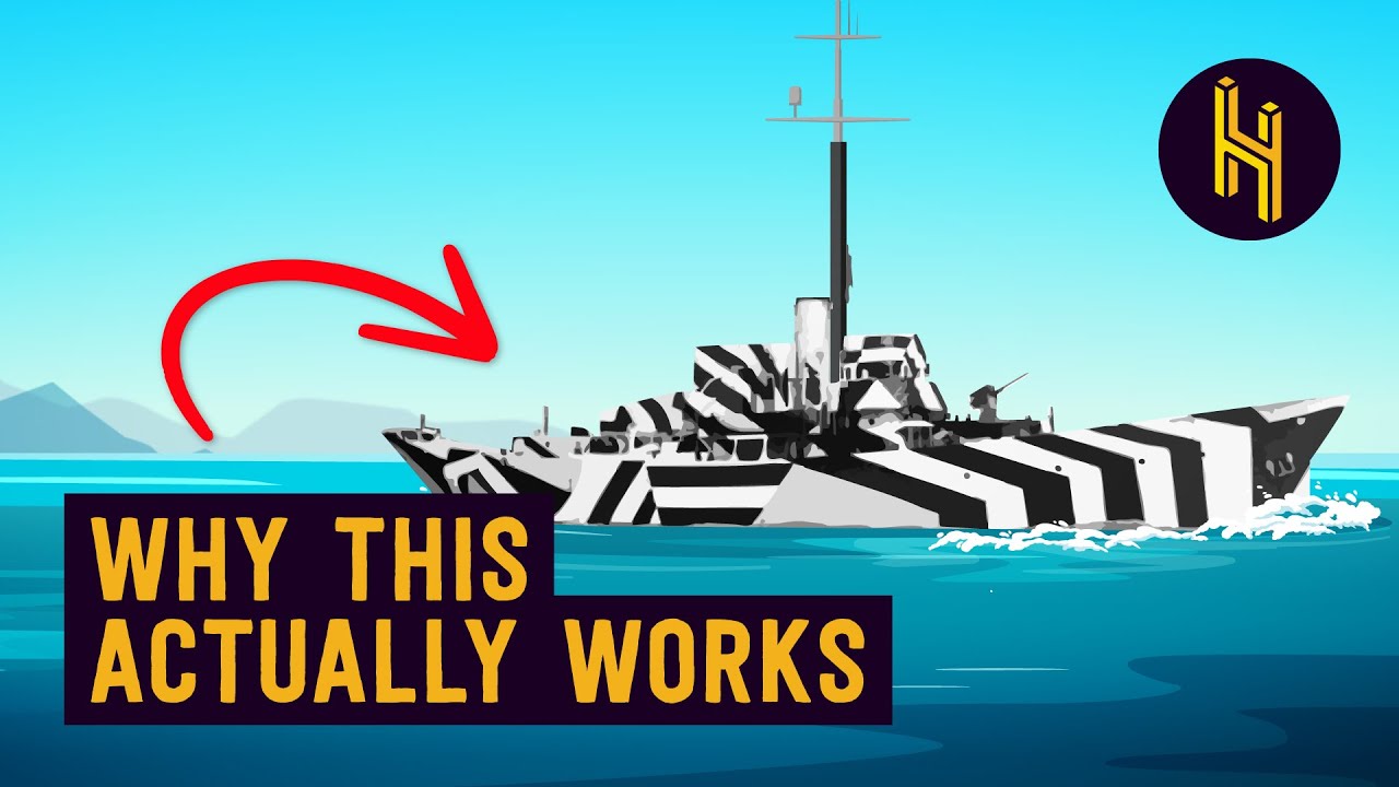 The Weirdly Specific Science Behind Ship Camouflage