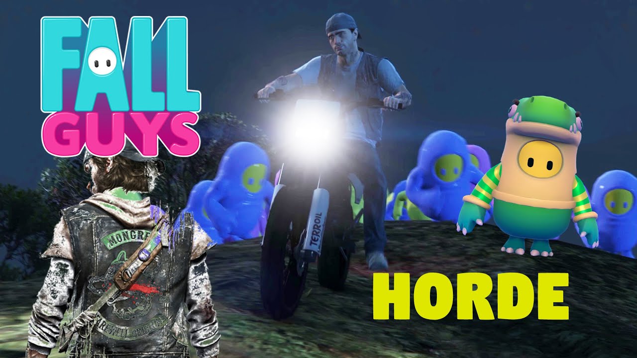Days Gone - FALL GUYS HORDE (GTA 5 Cinematic)