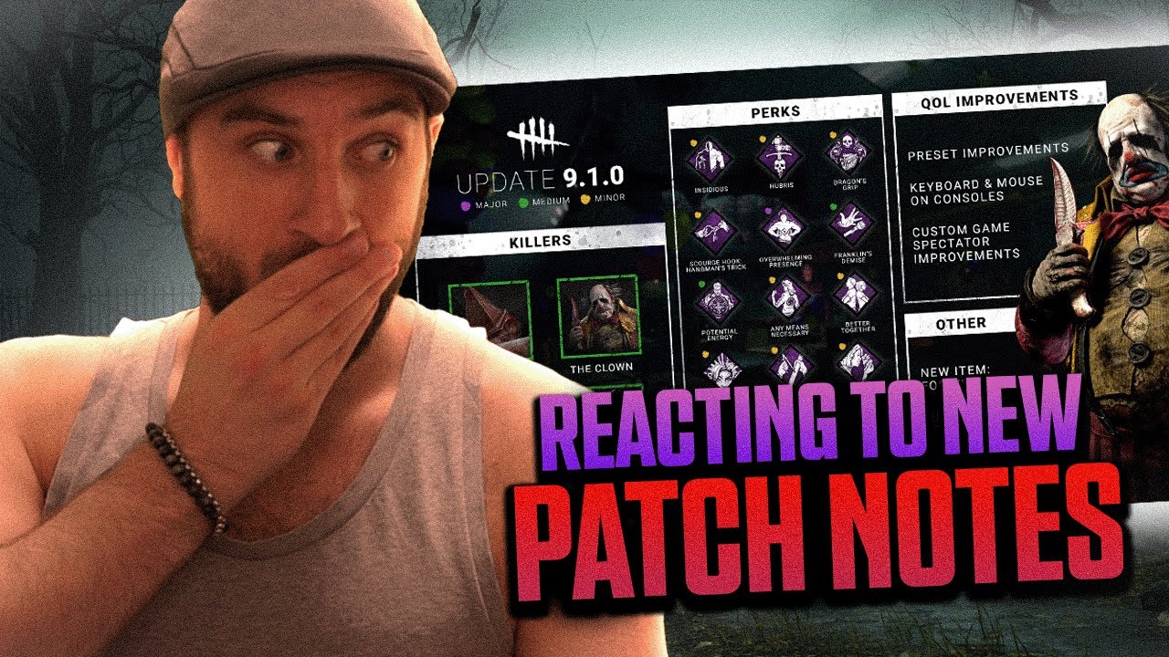 REACTING To THE MOST BIAS SURVIVOR PATCH NOTES BHVR HAVE DONE! MASK IS OFF!