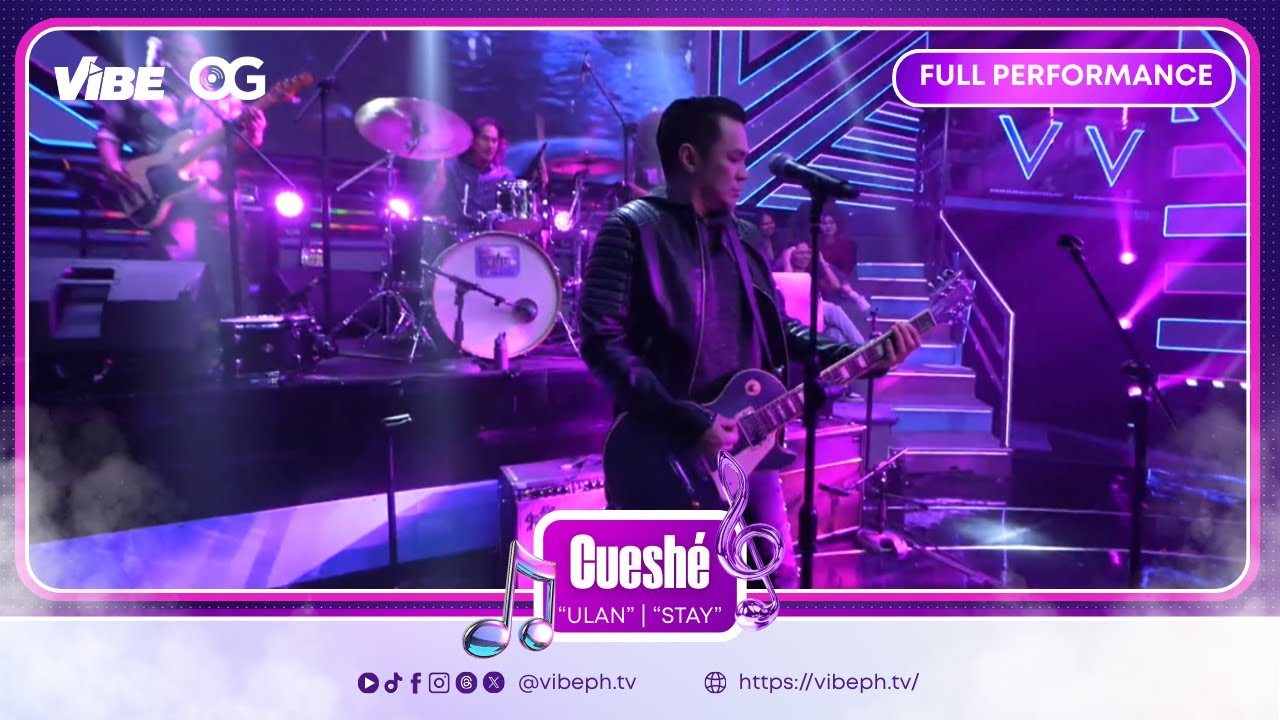 VIBE PH | OG | Cueshé Performs "Ulan" and "Stay"