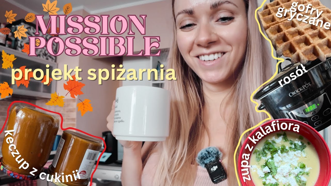 Mission possible: projekt spiżarnia! Jesienne gotowanie bez kupowania 🍁 virtual wystawa Van Gogha 🖼️