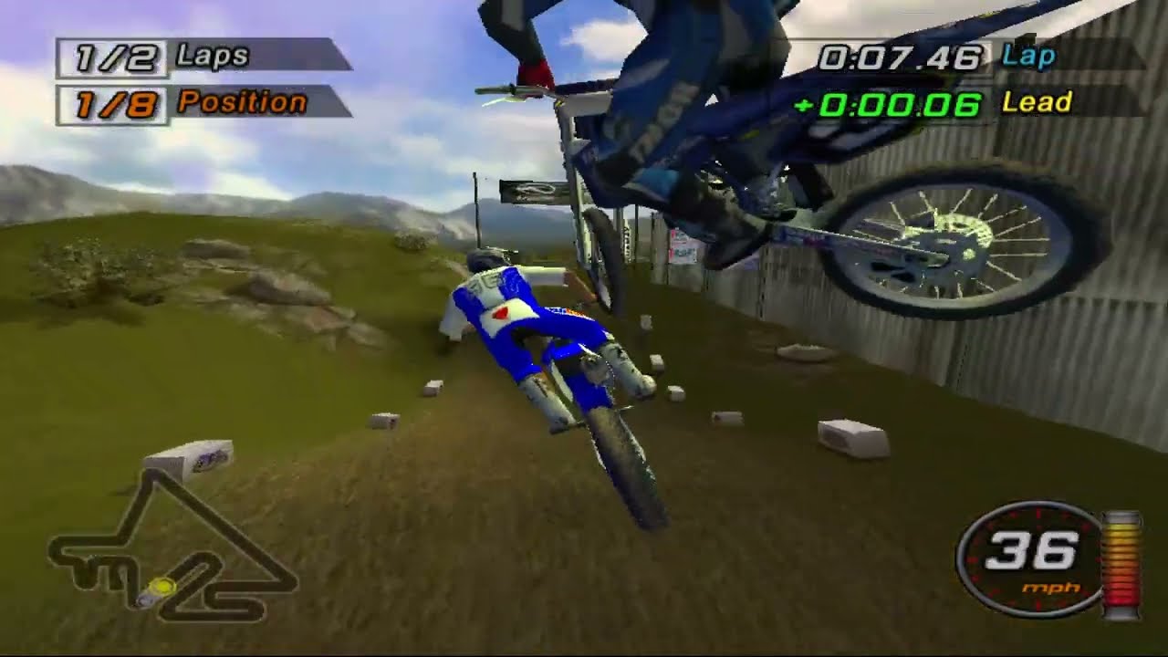MTX Mototrax - Motocross Speedrun Max Difficulty (1:10:30)