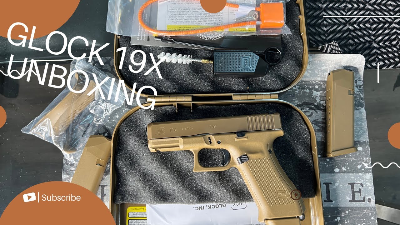 Pistola Glock 19x (9mm) Unboxing en Español