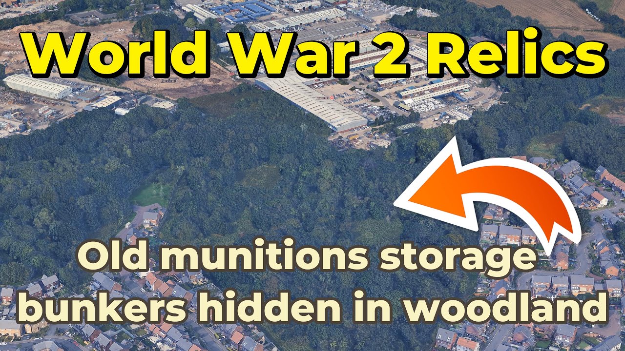 World War 2 Relics | Old Munitions Bunkers in Standish Wigan