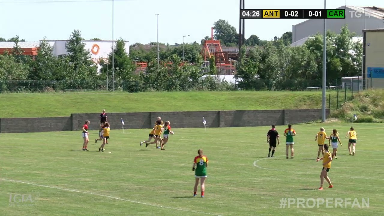 Antrim v Carlow - TG4 All-Ireland Junior Championship - Round 2