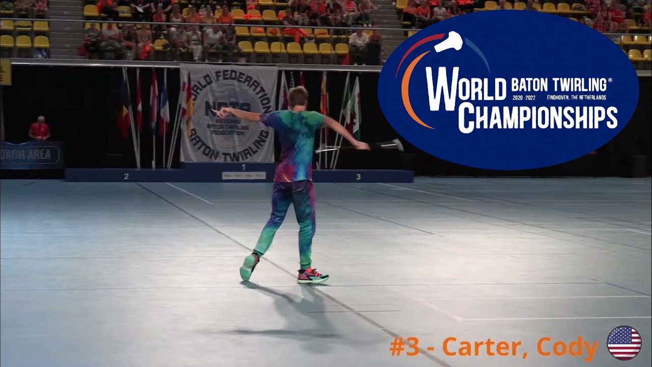 Cody Baton Twirling World Championship Rhythmic Final