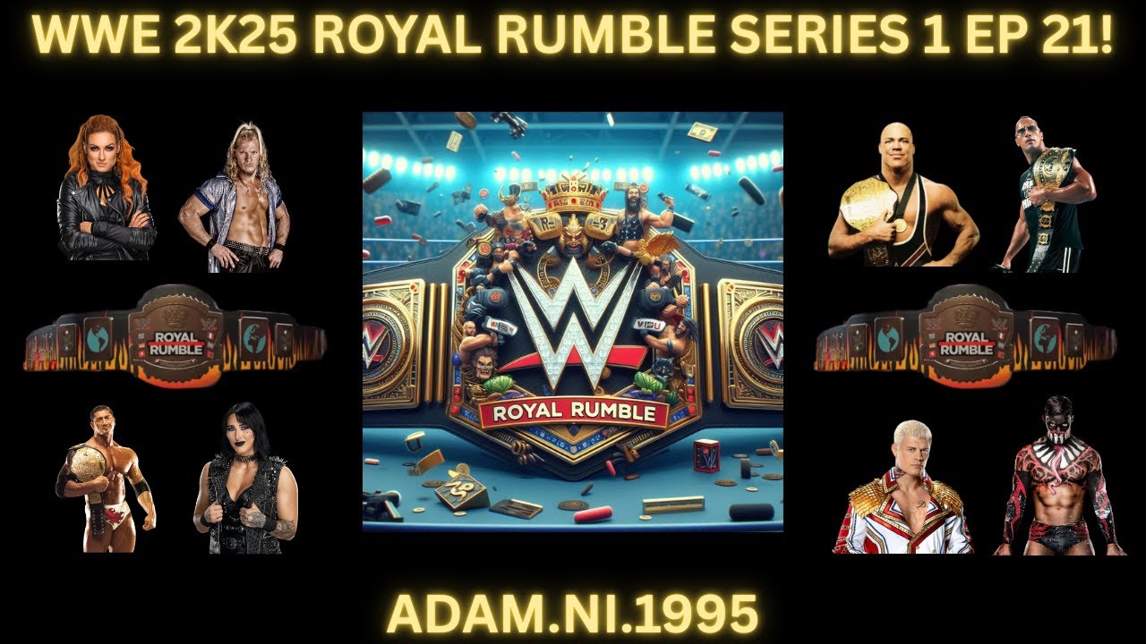 WWE 2K25 royal rumble series 1 ep 21! Another INSANE random rumble with a CRAZY winner!