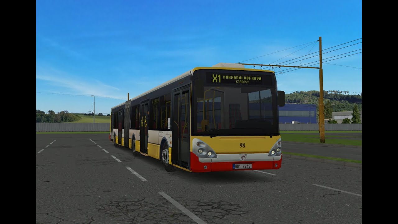 [SIMT MHD] Kolo na výlukové lince X1 + fail