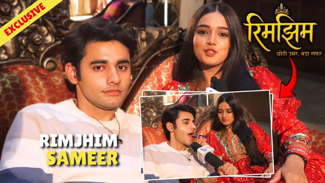 Rimjhim & Sameer Cute Moment Between Interview | On Location | Dangal Tv