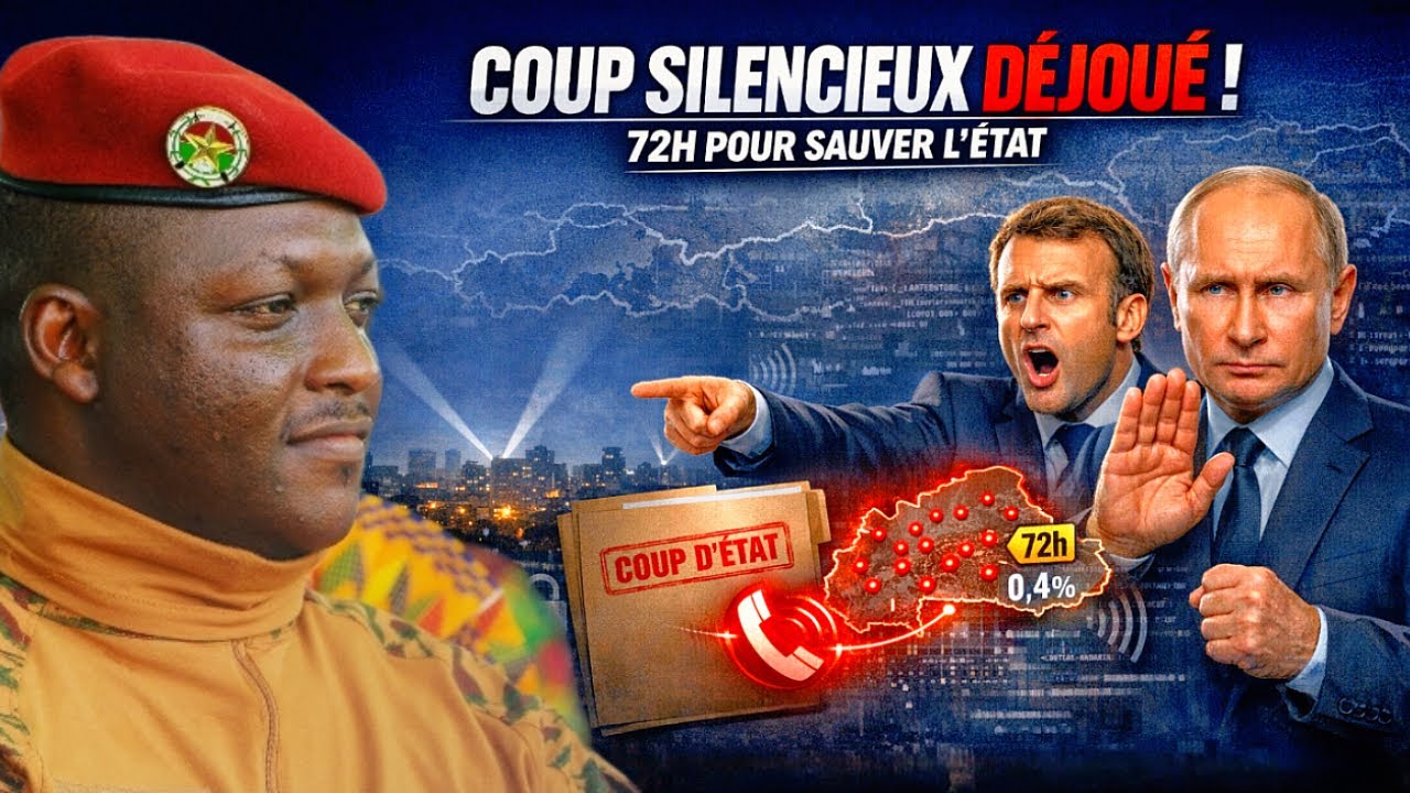 Ibrahim Traoré : 17 sites, 72h, un complot silencieux en janvier 2026