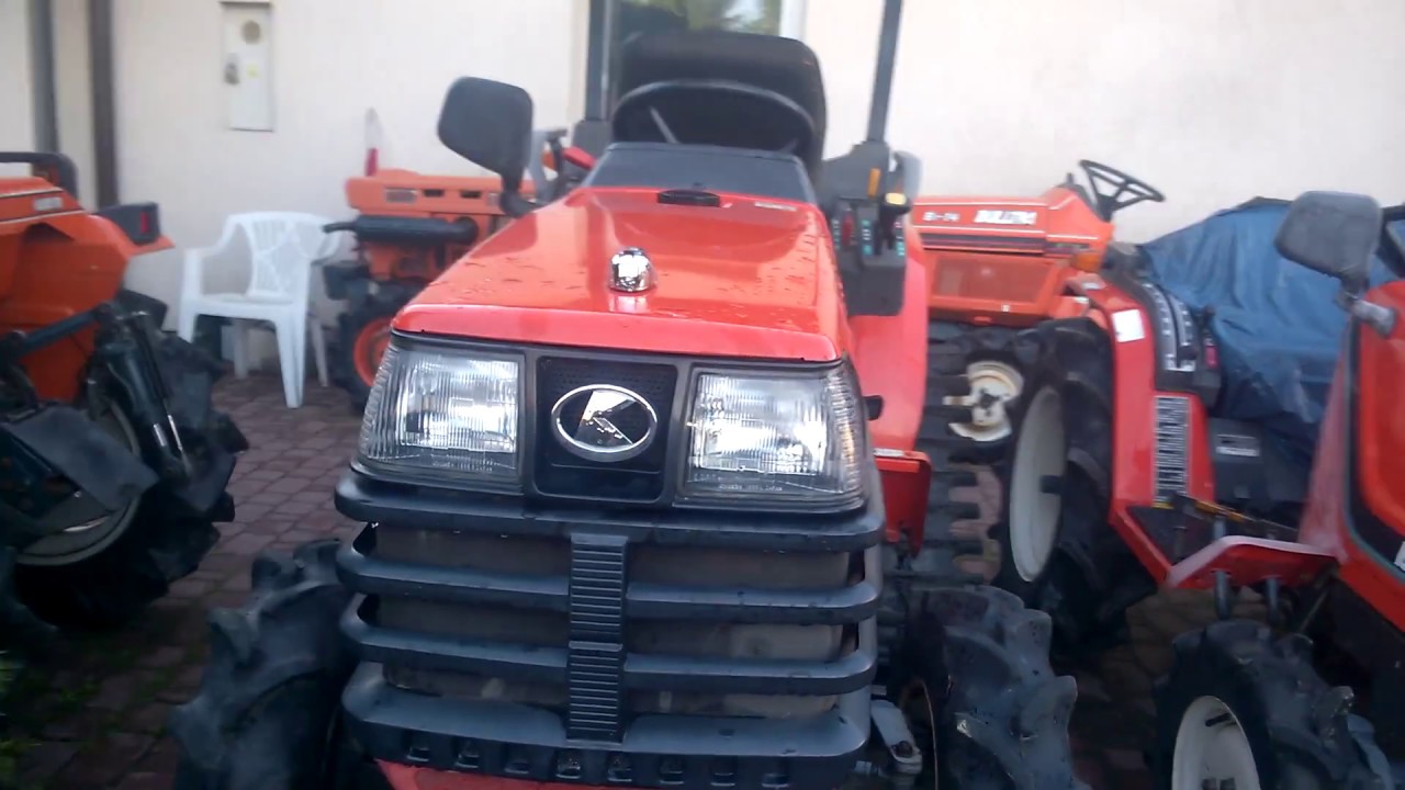 Kubota GB 180 Granbia na gąsienicach. www.akant-ogrody.pl