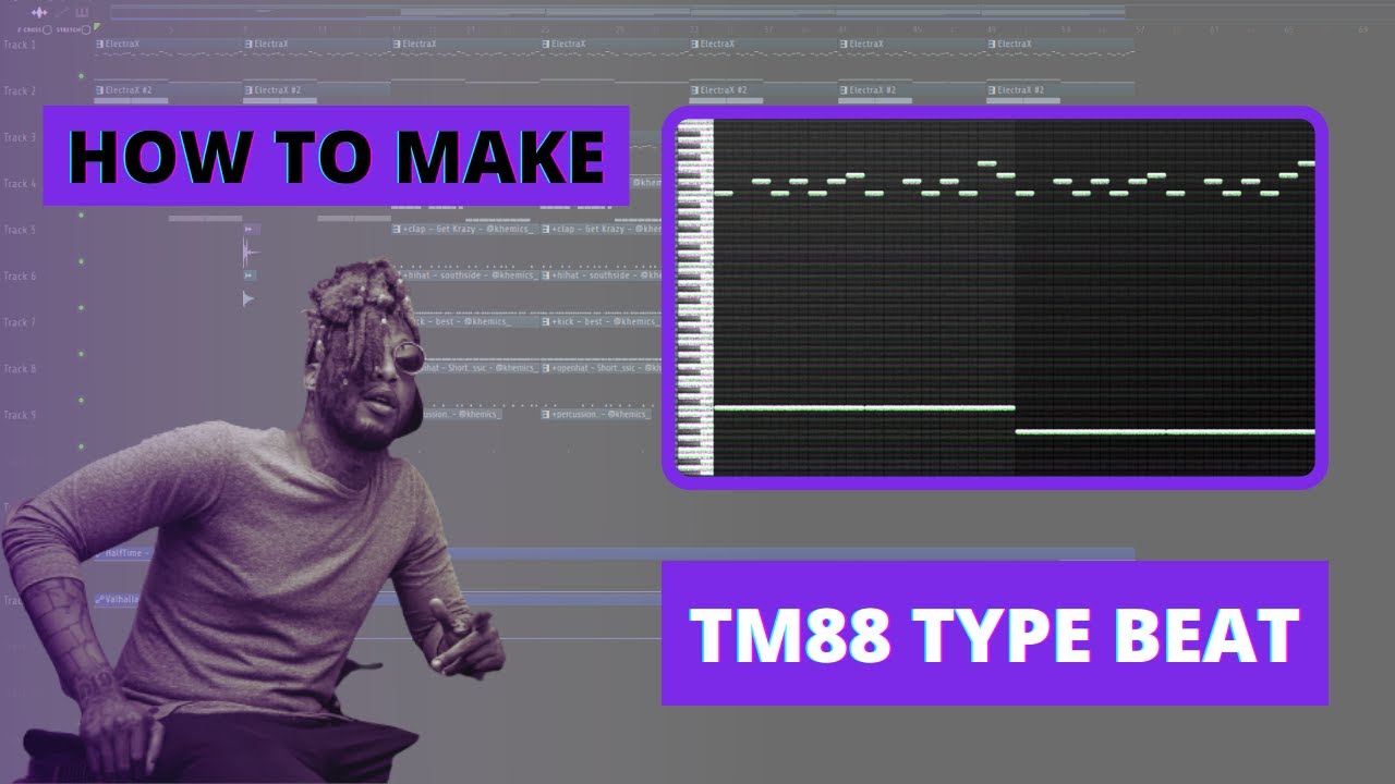 How To Make Simple Trap Beats Like TM88 | TUTORIAL | FL STUDIO
