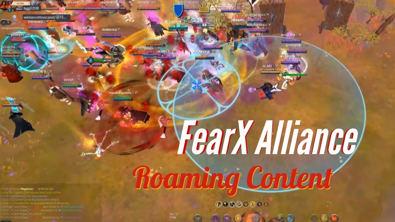 FearX Alliance Roaming  Content - Albion Online