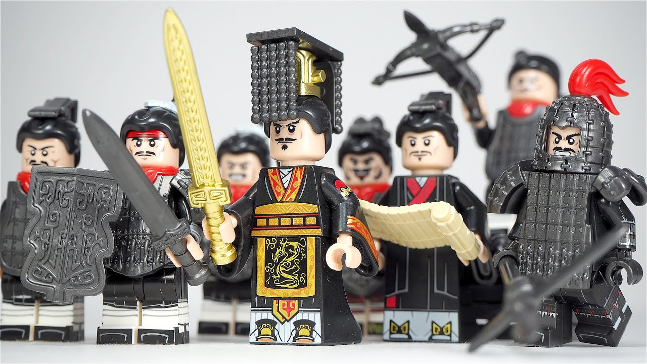 Lego Qin Dynasty Qin Shi Huang 秦始皇 Qin Emperor Unofficial Lego Minifigures
