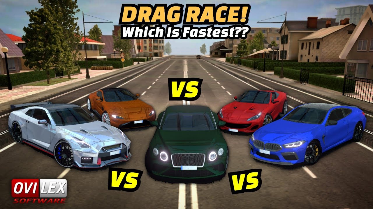 Driving School Sim DRAG RACE! - Sports Cars (Porsche, Bentley, Ford, Dodge & More) Which To Buy??