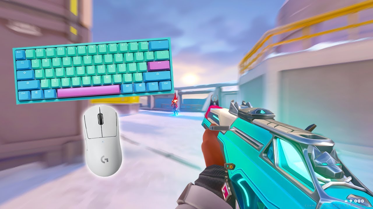 Chill Keyboard + Mouse Sounds Relaxing | Valorant