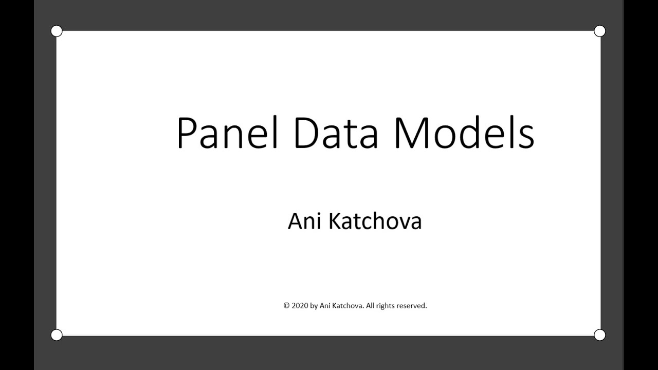 Panel Data Models