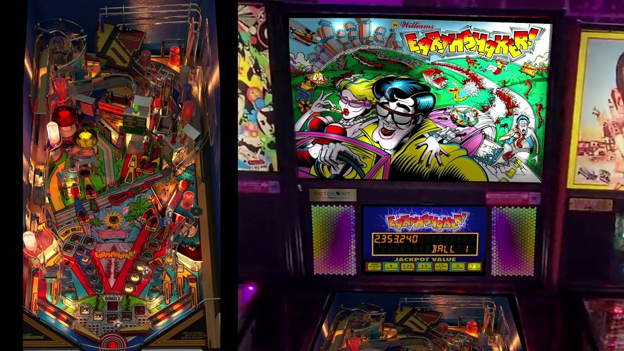Earthshaker (Williams 1989) VPW :  Visual Pinball X (VPX)