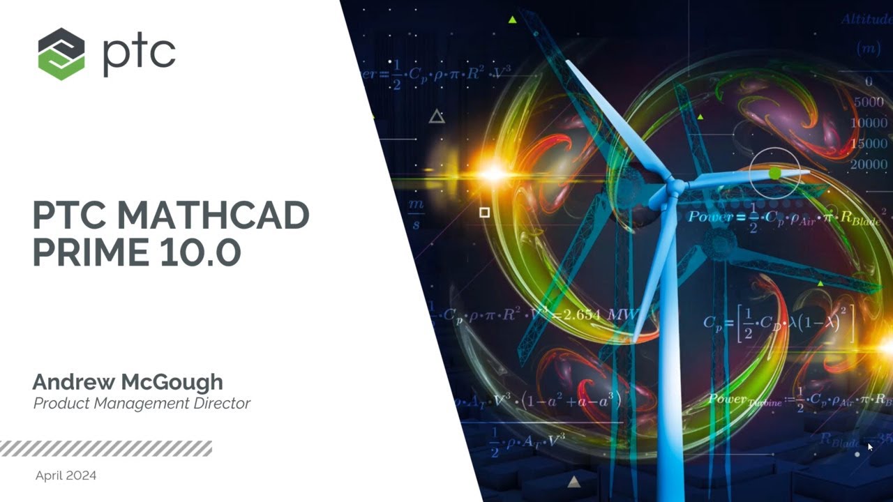 The Latest in PTC Mathcad Prime 10 (Webinar Replay)