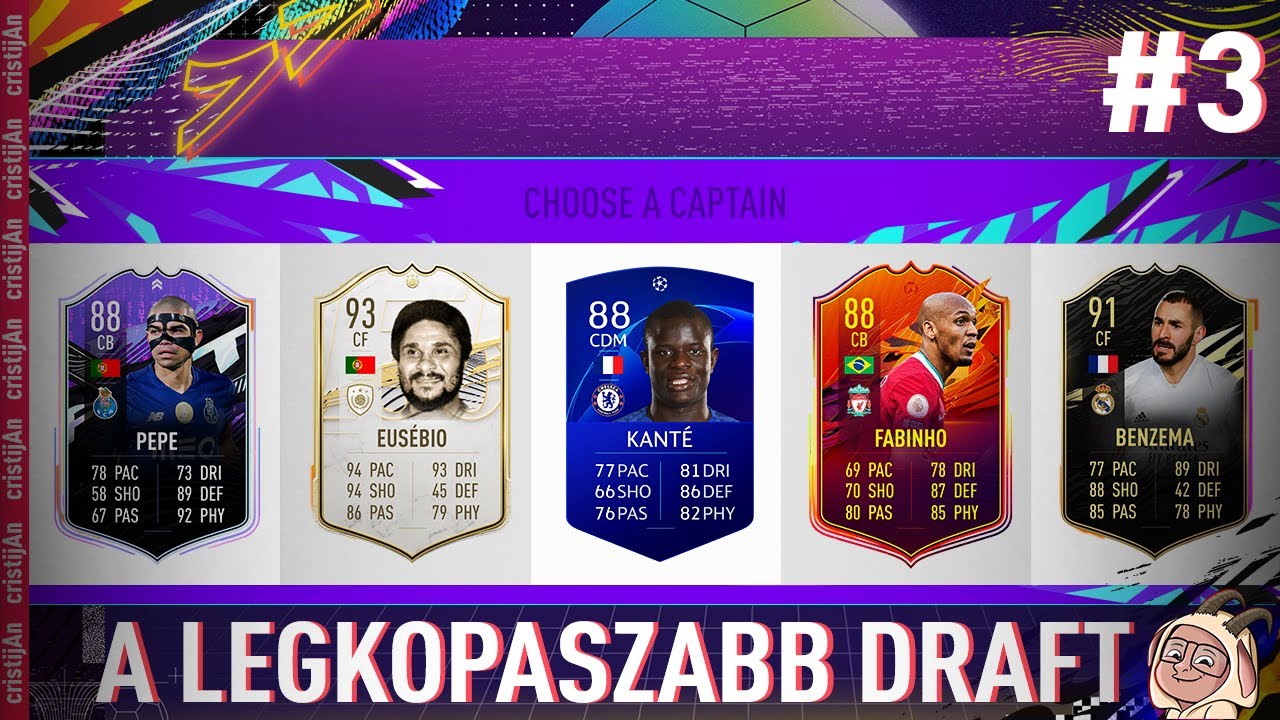 A LEGKOPASZABB DRAFT ?! - FIFA 21 DRAFT TO GLORY #3