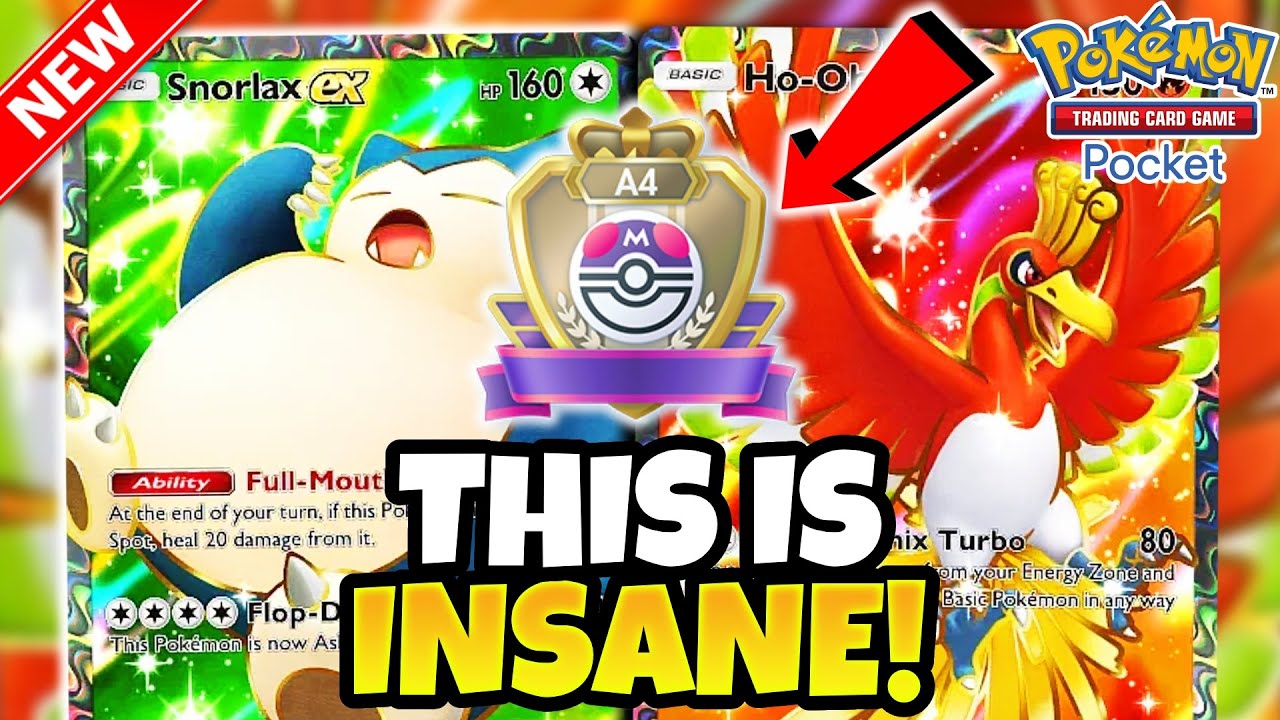 A TOP 10 PLAYER IS USING THIS Ho-Oh Snorlax DECK! | Pokemon TCG Pocket