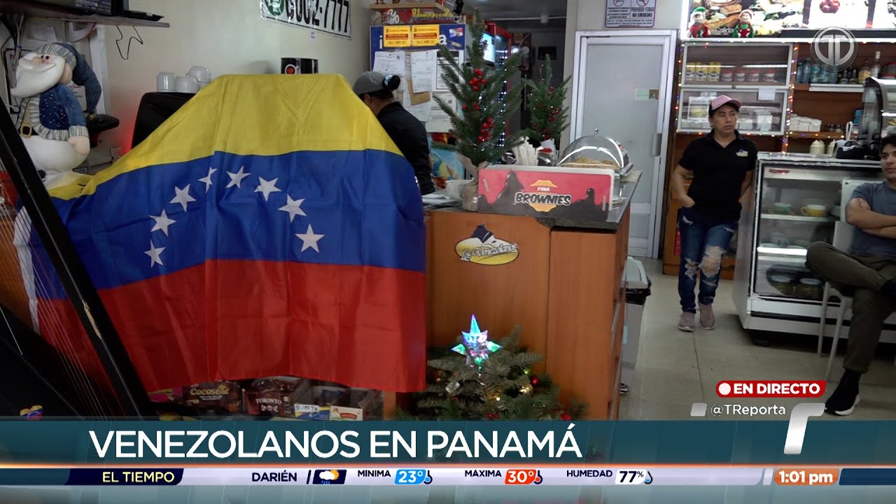 Venezolanos en Panam&aacute; celebran salida de Nicol&aacute;s Maduro