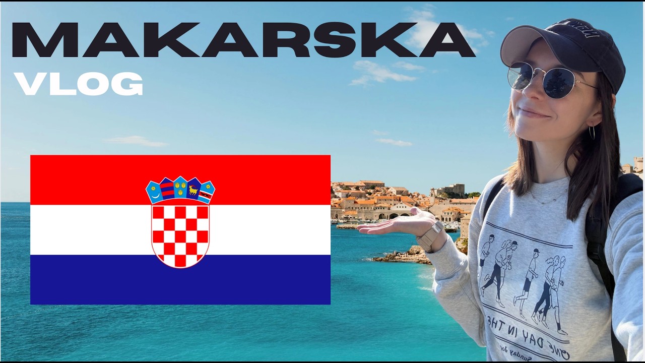 Makarska w Makarskiej - VLOG CHORWACJA cz.I