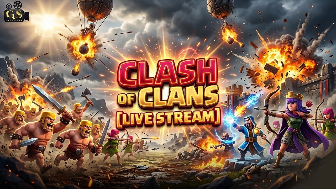 Clash of Clans LIVE 🔴 Rank Push to Legends League | Intense Attacks!