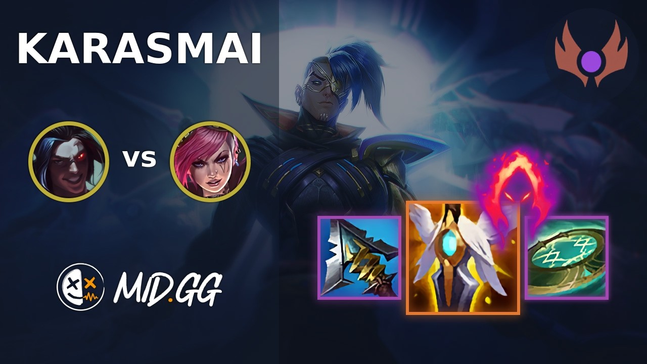 MID.GG: [ KarasMai ] Kayn JUNGLE vs Vi | NA MASTER | LOL Season 2026