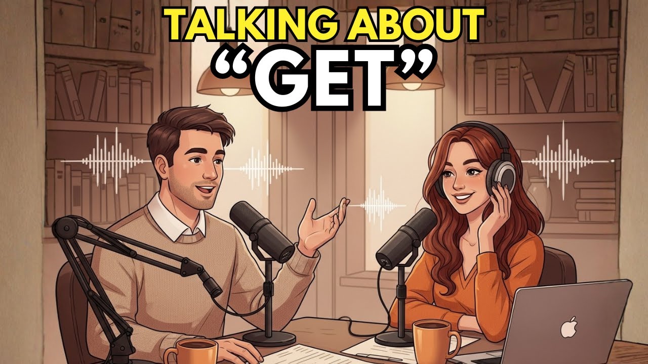 How to Use GET in Everyday English | English Podcast for Speaking Practice