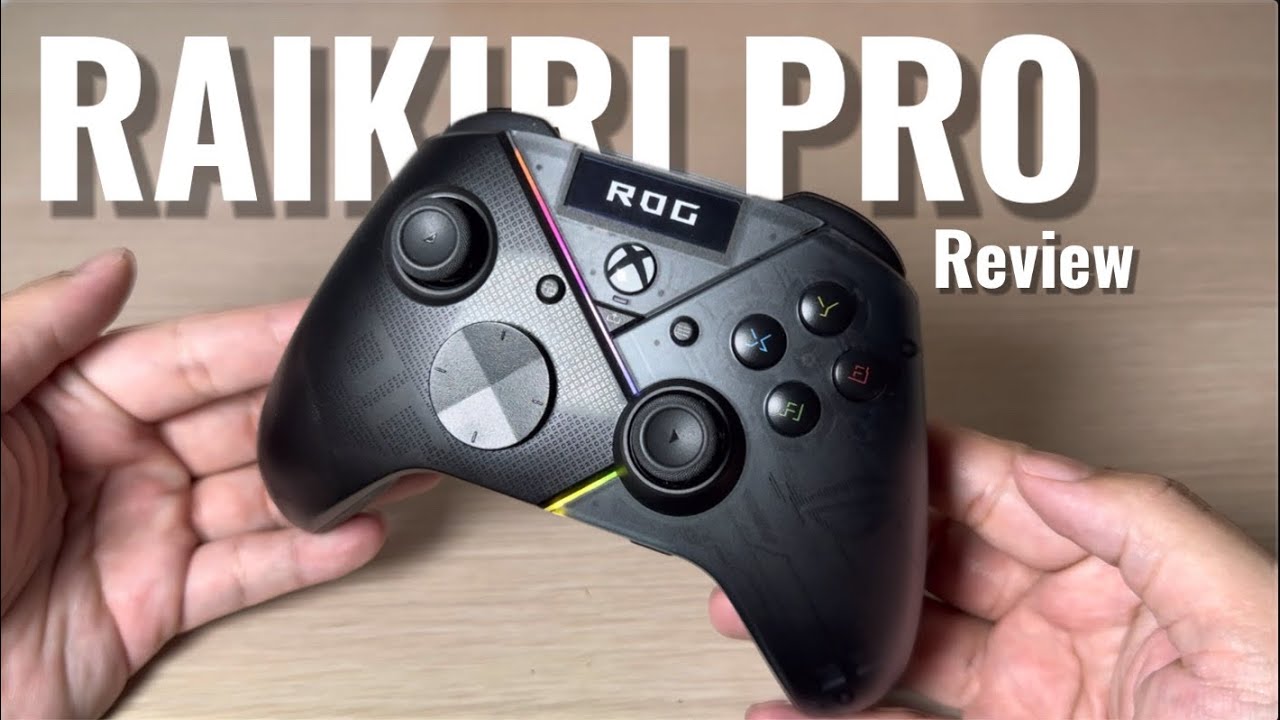 รีวิว ROG RAIKIRI PRO ดีกว่า Elite2 ?? ก่อนซื้อควรมาดู