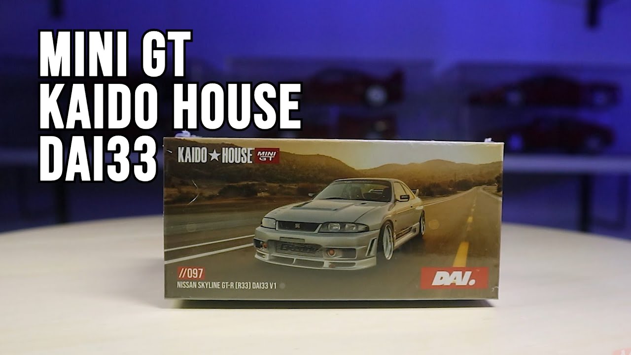 BAGUS MOBILNYA, DIECAST MINI GT KAIDO HOUSE DAI33 NISSAN GTR R33