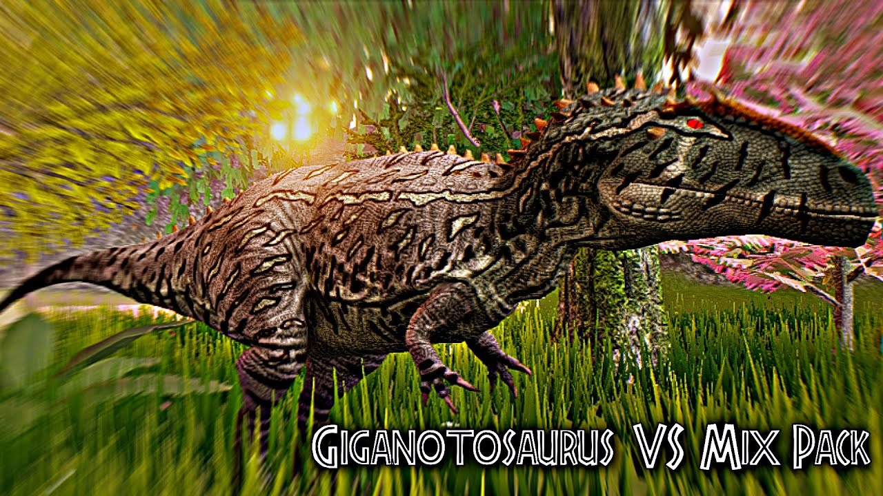 Giganotosaurus VS Mix Pack (CURSED ISLE)