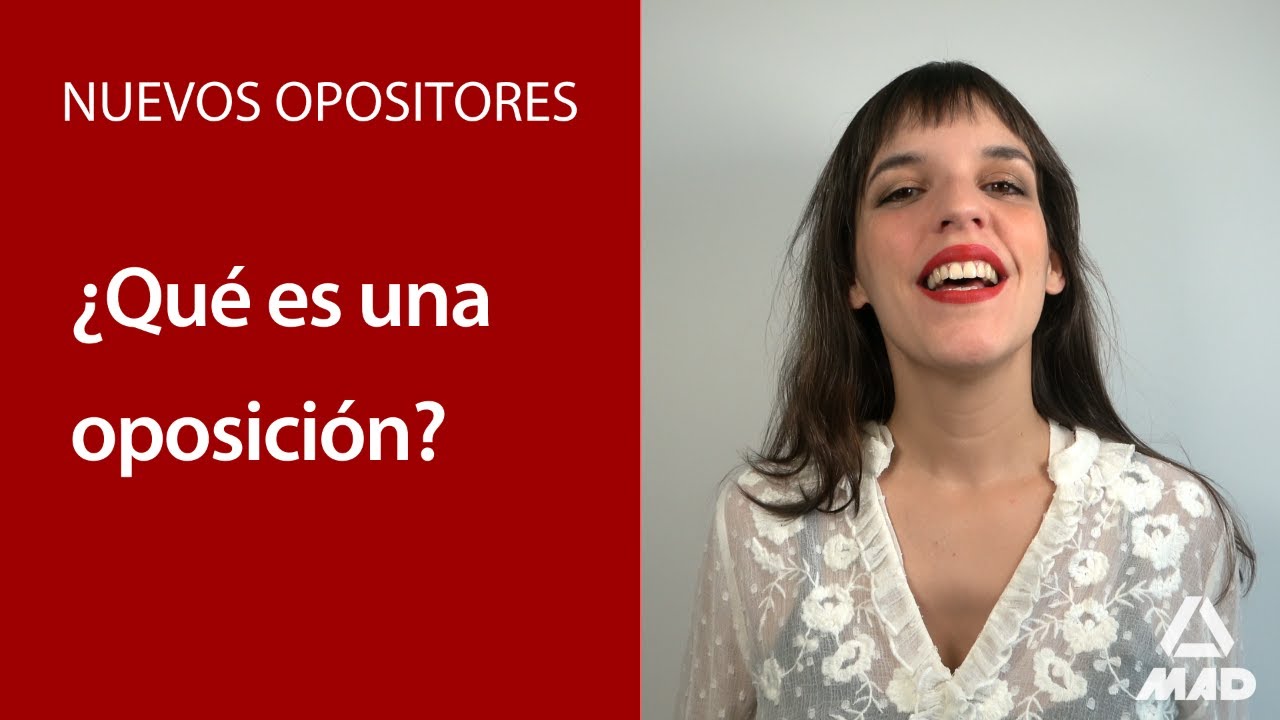👨‍🎓 Nuevos Opositores #1: ¿Qué es una oposición? 🤔 | MAD 📚
