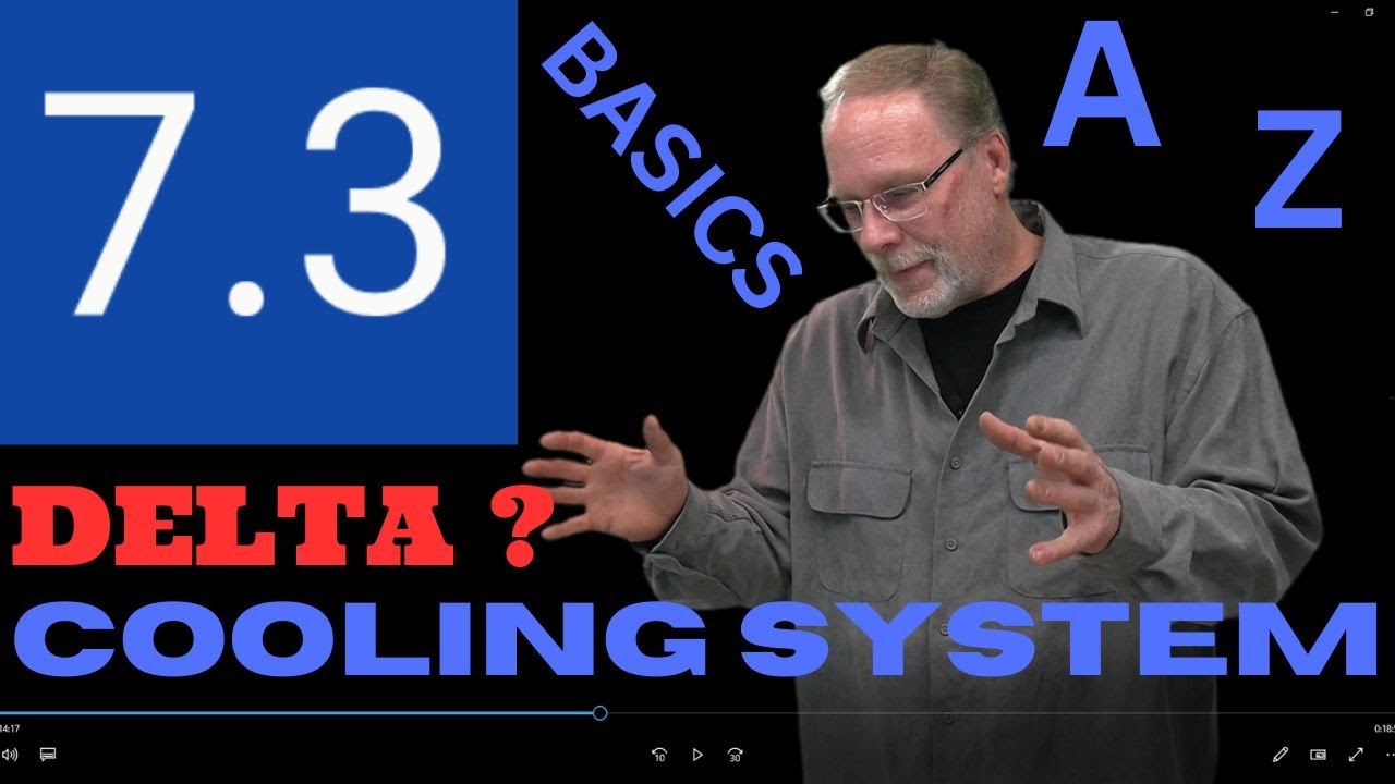 🛻📽️ ....7 3 PSD COOLING SYSTEM ALL COMPONENTS N OIL DELTA  🟢🟡🔴🟢